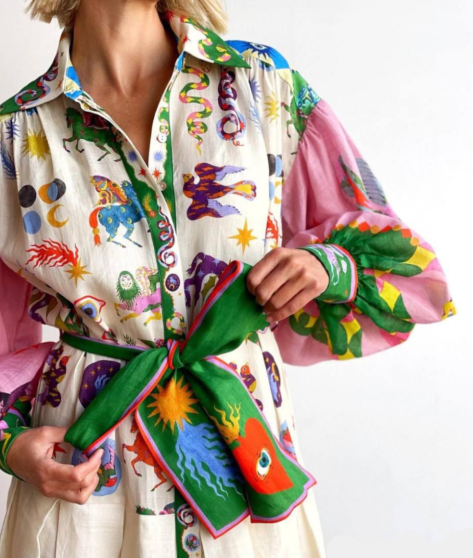 FIORE | Elegante en Kleurrijke Ceremonie Jurk