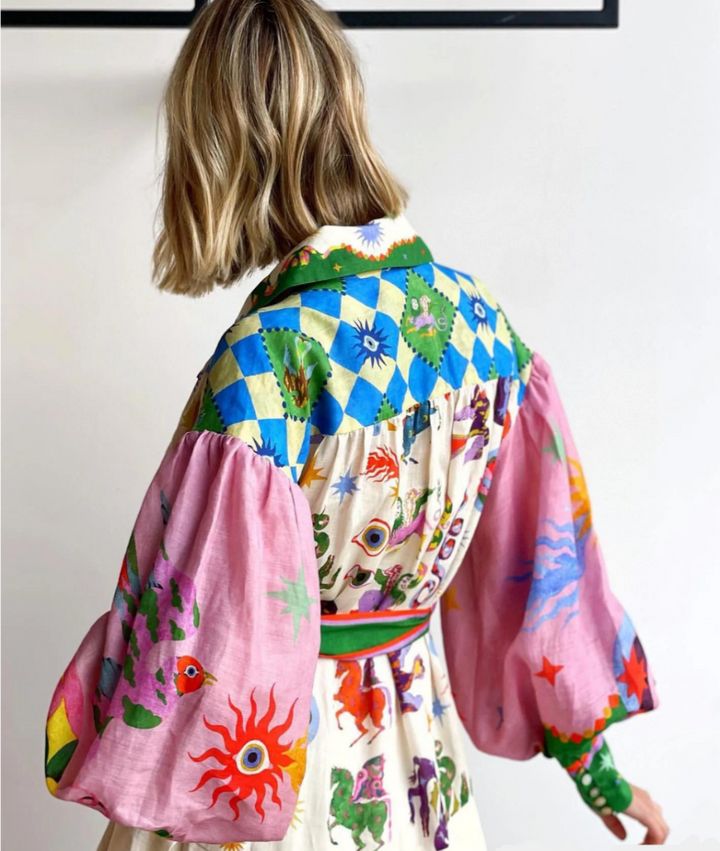 FIORE | Elegante en Kleurrijke Ceremonie Jurk