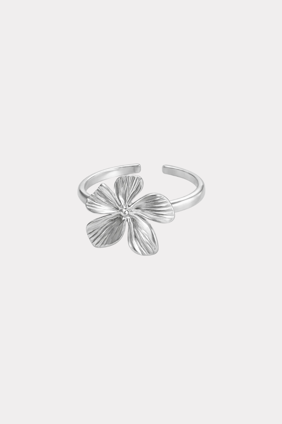 Little bloom ring - zilver