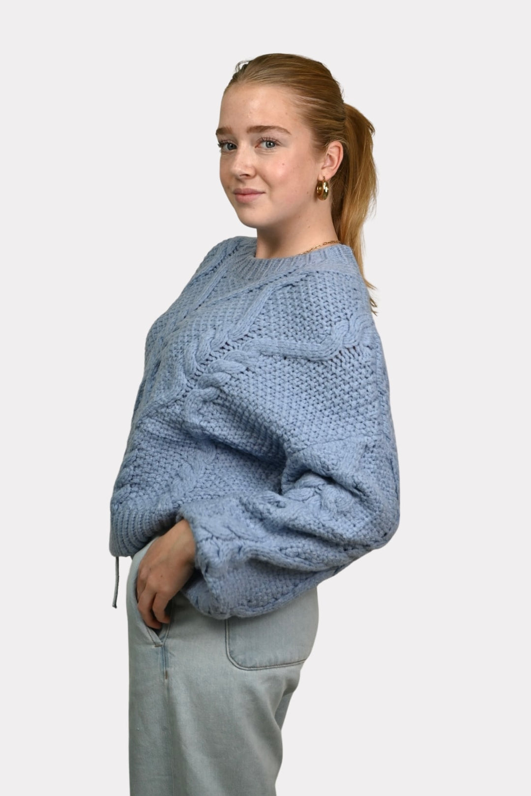 Cambridge knit - blauw