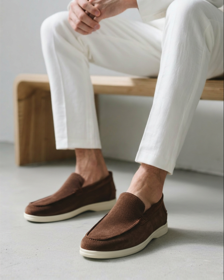 JAY | Premium Suède Loafers met Superieure Steun en Tijdloze Elegantie