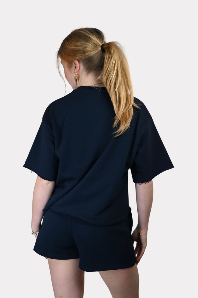 College top - navy