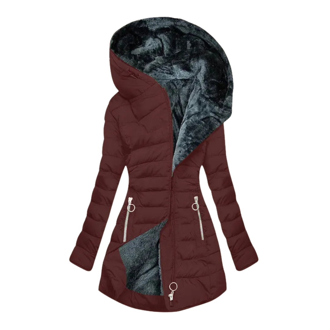 MILA | Lange Winterjas met Warmtebescherming en Elegante Dagelijkse Stijl