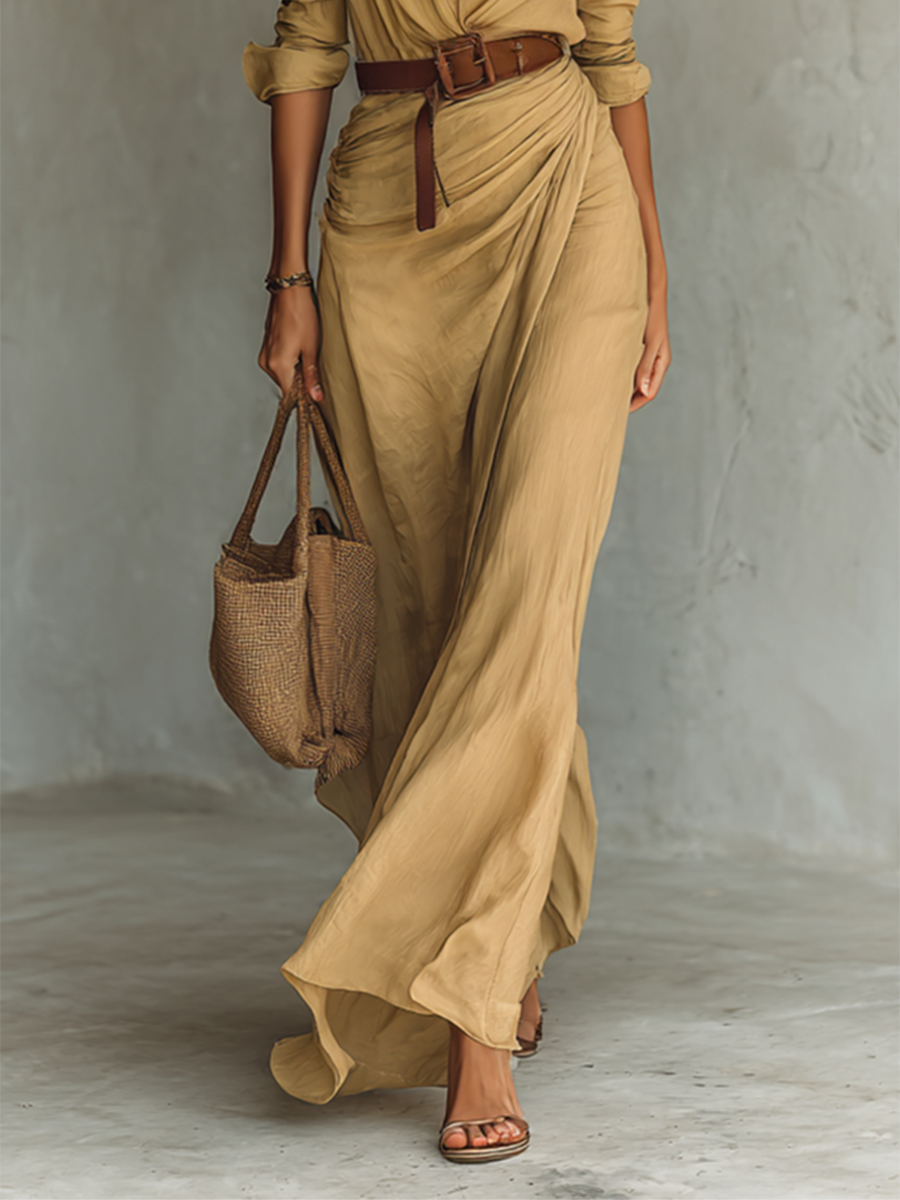 MARTA | Lange casual jurk