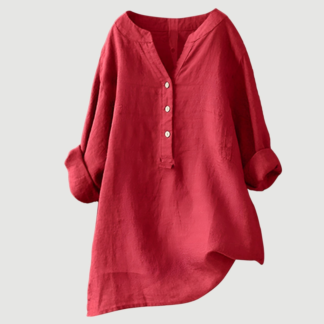 ANJA™ | Relaxed Fit Shirt | Fris & Vrij de Zomer Door