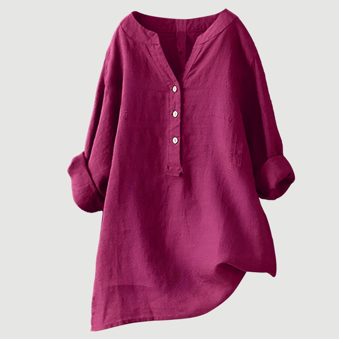 ANJA™ | Relaxed Fit Shirt | Fris & Vrij de Zomer Door