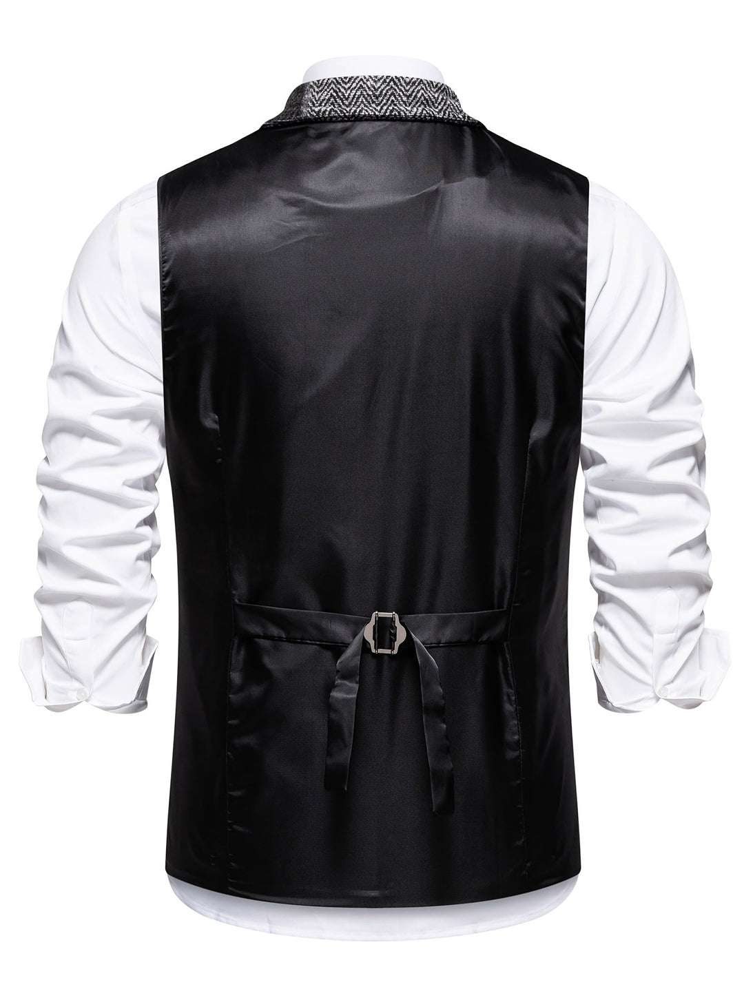 Oliver | Klassiek Tweed Gilet met Getailleerde Pasvorm