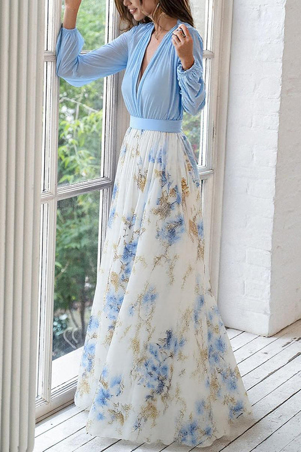 NINA | Elegante Maxi Jurk met Flatterende Pasvorm