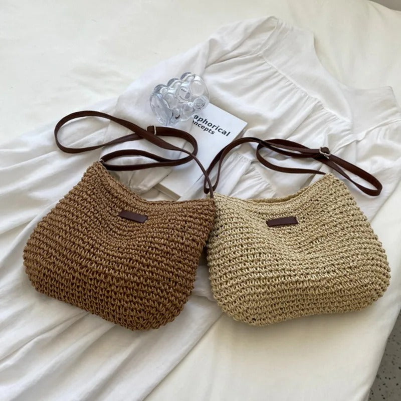 AURA | Chic en Ruime Schoudertas voor Veelzijdige Zomerse Looks