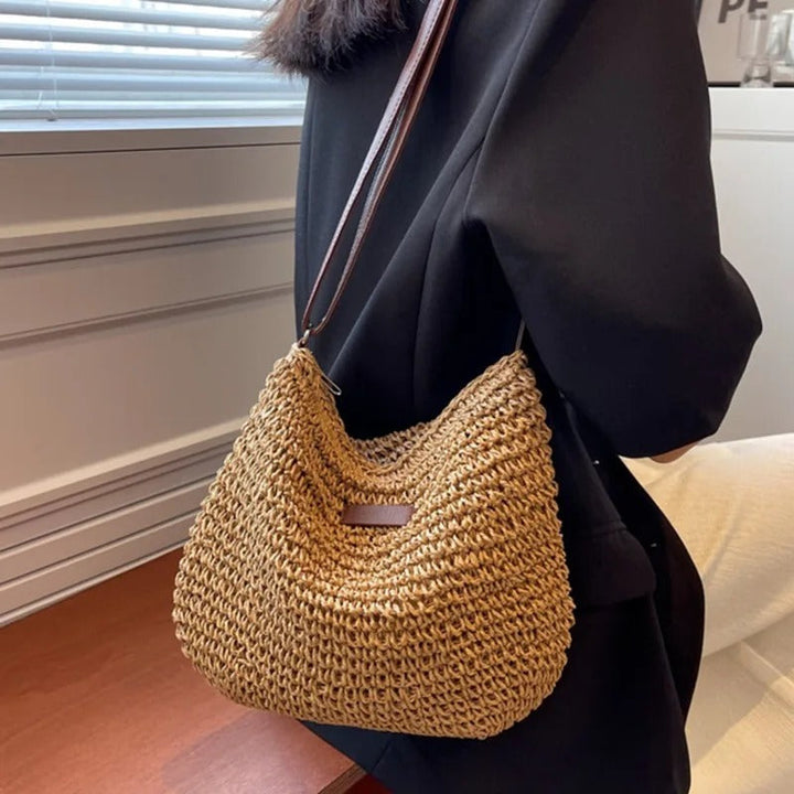 AURA | Chic en Ruime Schoudertas voor Veelzijdige Zomerse Looks