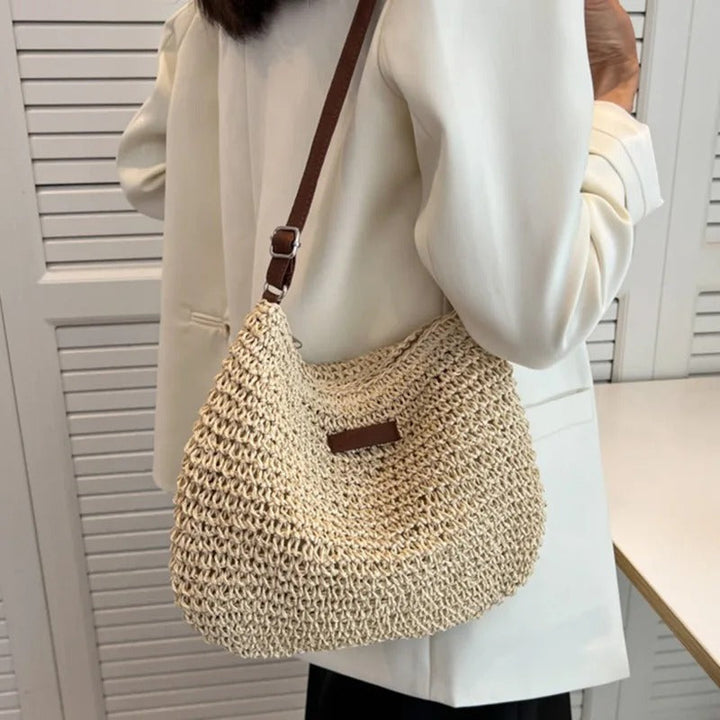 AURA | Chic en Ruime Schoudertas voor Veelzijdige Zomerse Looks