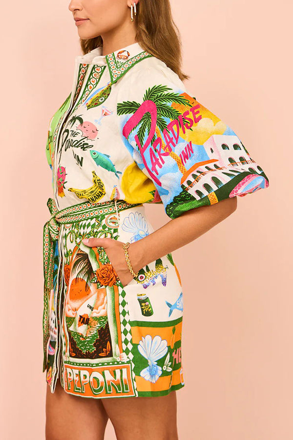 IRIS | Elegante en Veelzijdige Mini Jurk