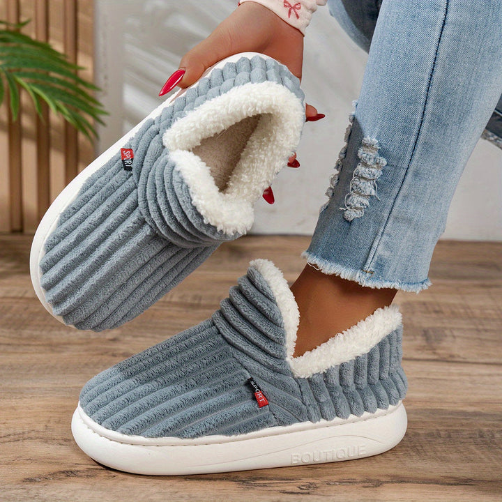 KIONA | Warme Huisschoenen voor Direct Comfort en Ontspannen Gezelligheid