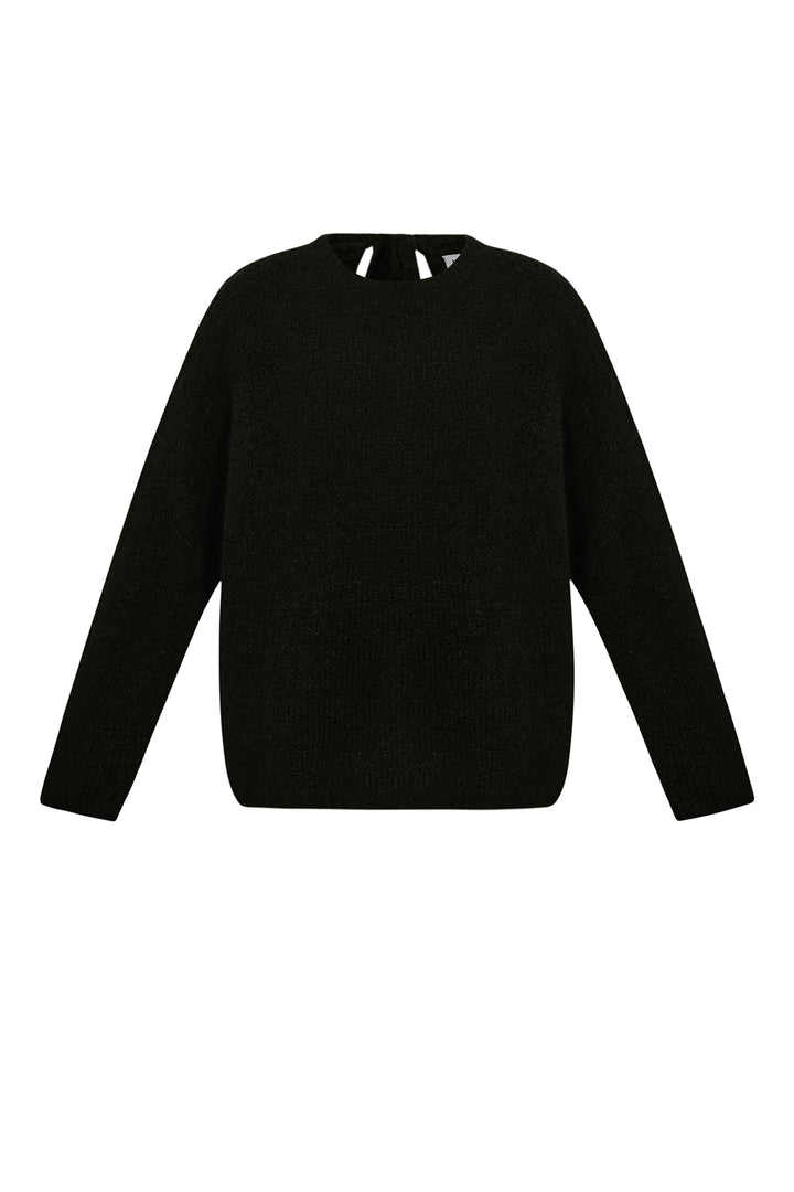 Trui met open rug