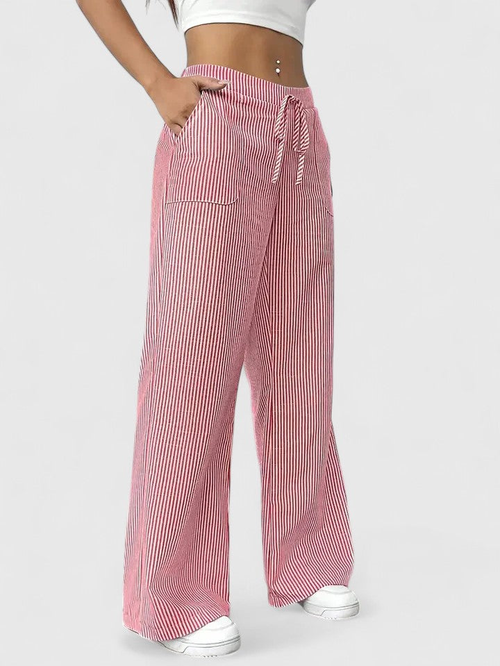 NOMI | Ruime en comfortabele broeken met elegante details