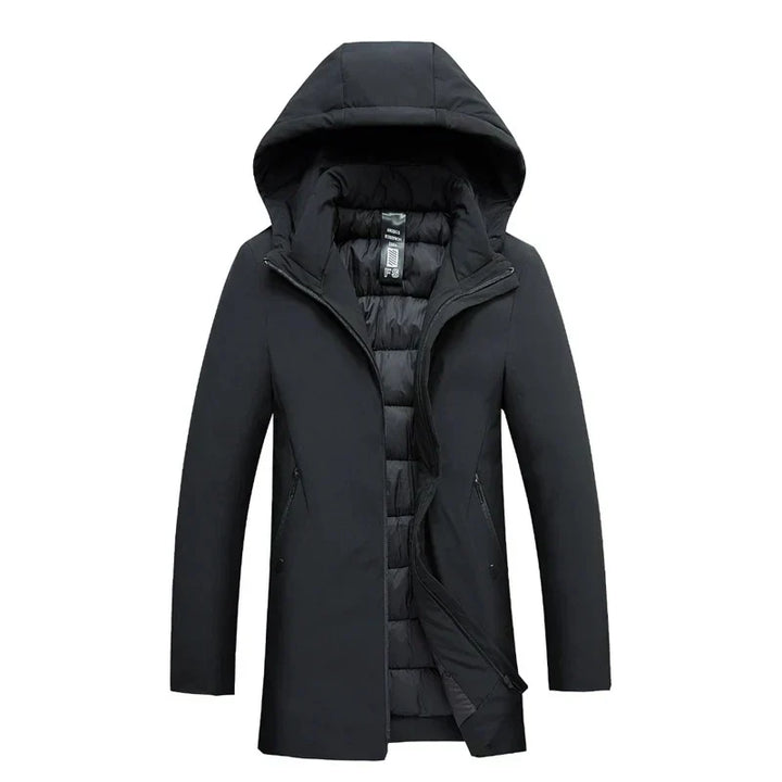 HUGO | Moderne en Warme Jas met Capuchon