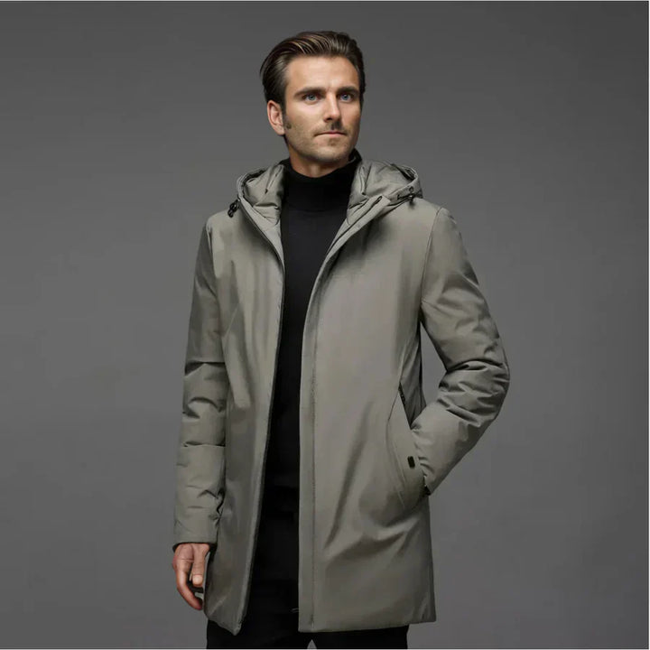 HUGO | Moderne en Warme Jas met Capuchon