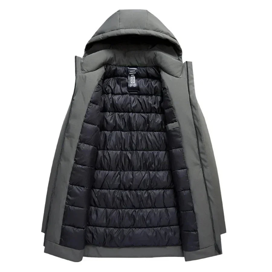 HUGO | Moderne en Warme Jas met Capuchon