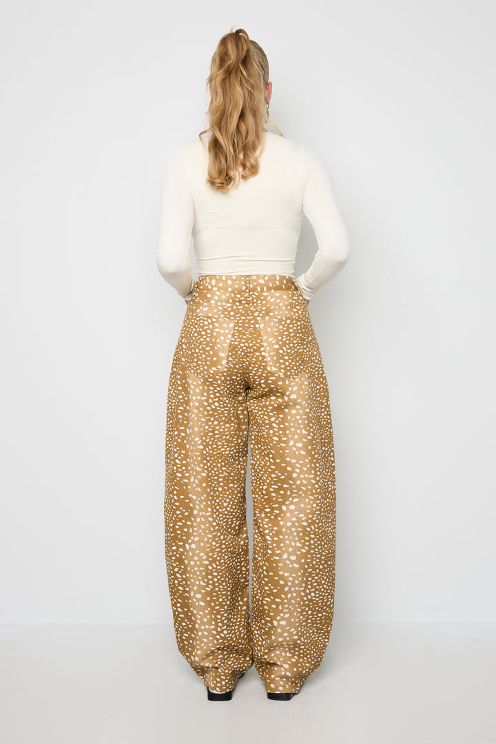 Jeans met hertenprint