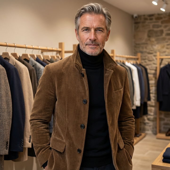 LEON™ | Stijlvolle vintage geïnspireerde jas voor heren