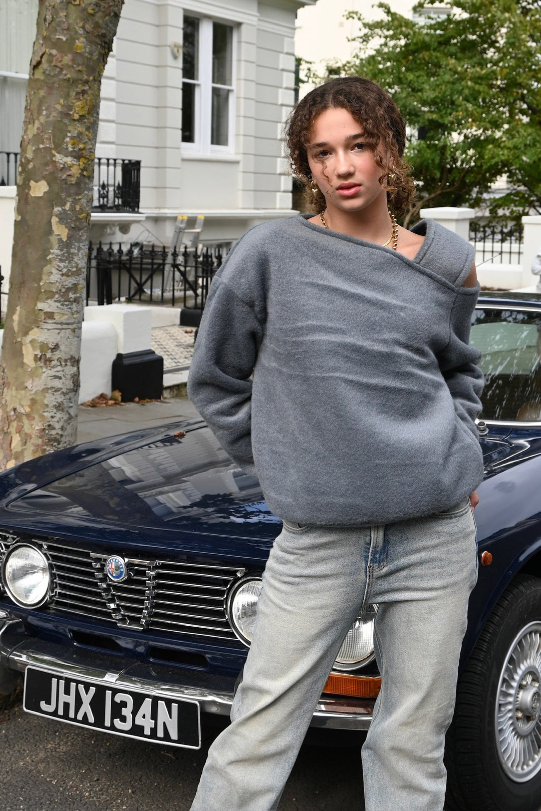 Femke sweater - grijs