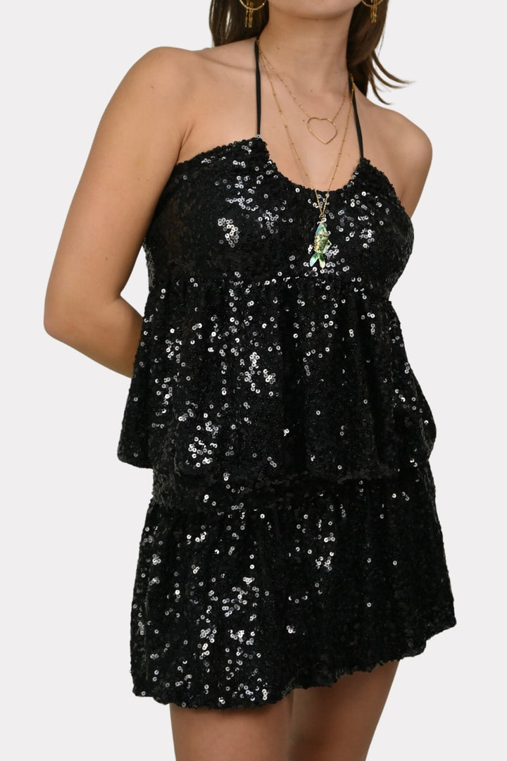 Forever young skort - zwart