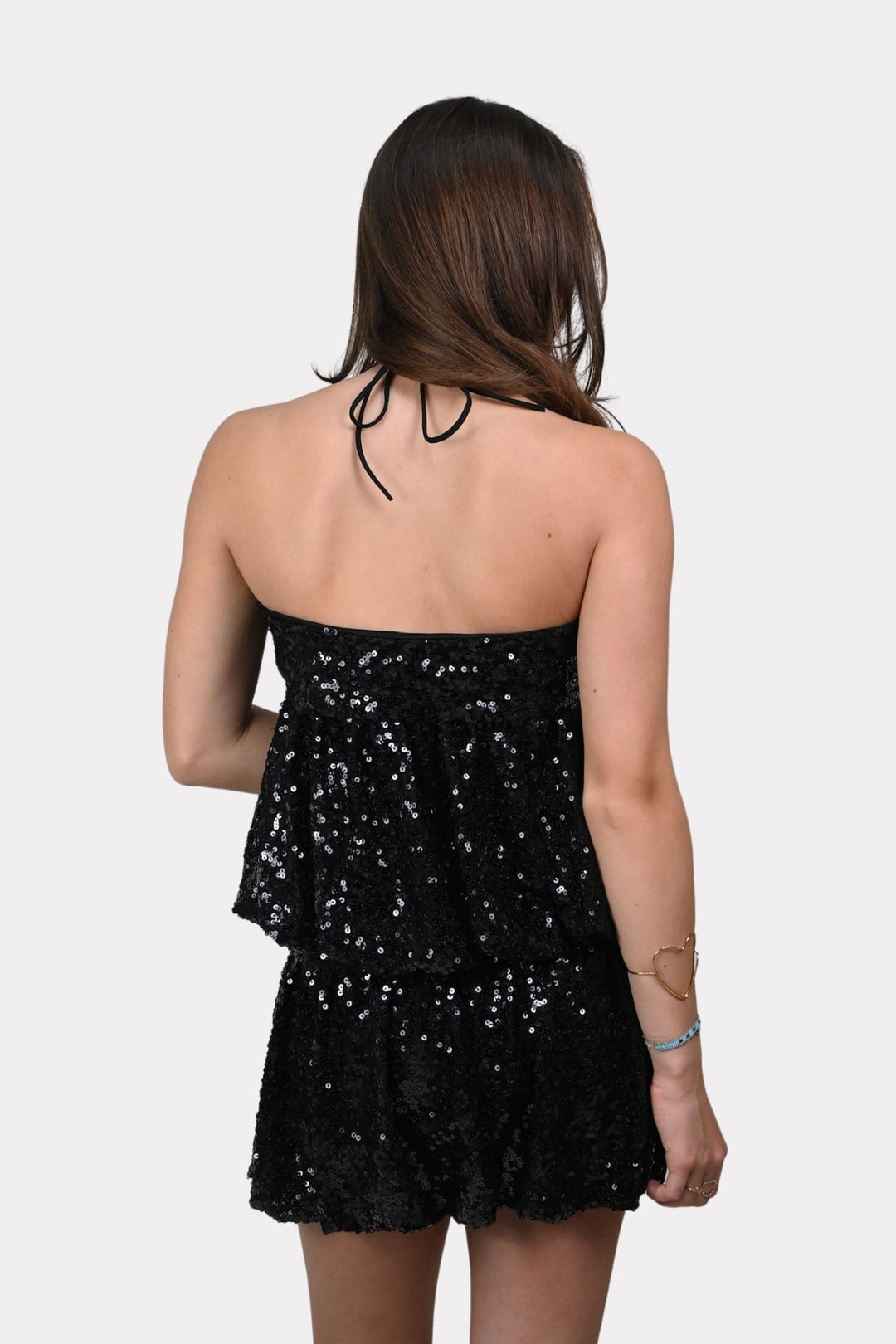 Forever young top - zwart
