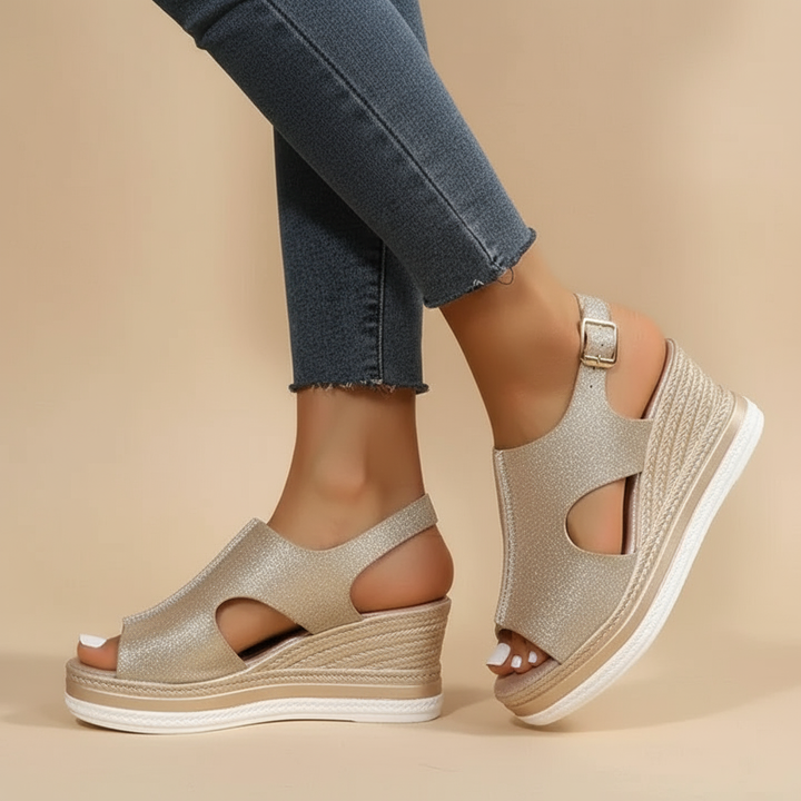 Maeve – Ontspannen Wedge Sandalen