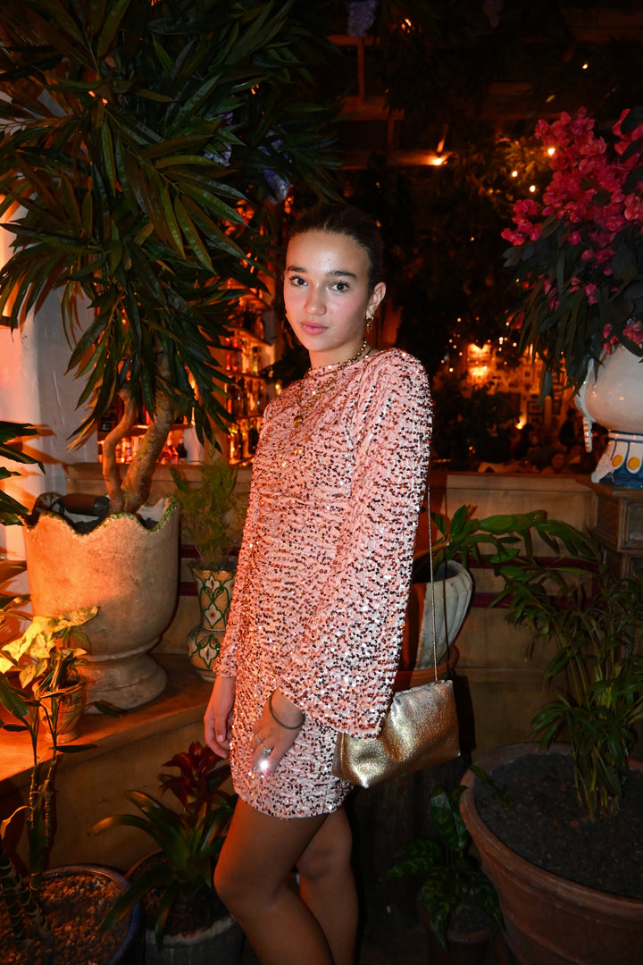Glowy dress - roze
