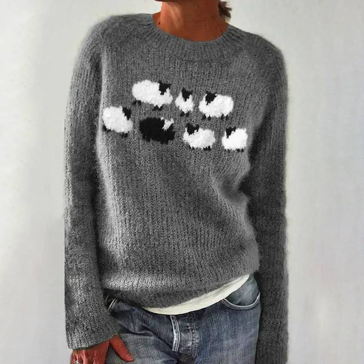 NINA™ - Retro Cozy Sweater