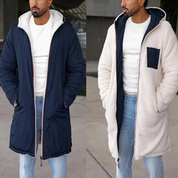ECHO | Elegante en modieuze omkeerbare jas