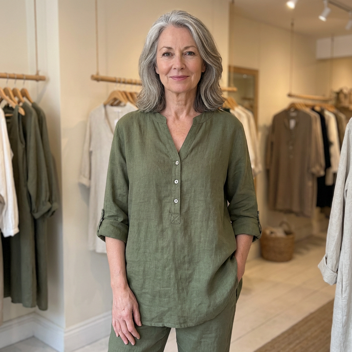 ANJA™ | Relaxed Fit Shirt | Fris & Vrij de Zomer Door