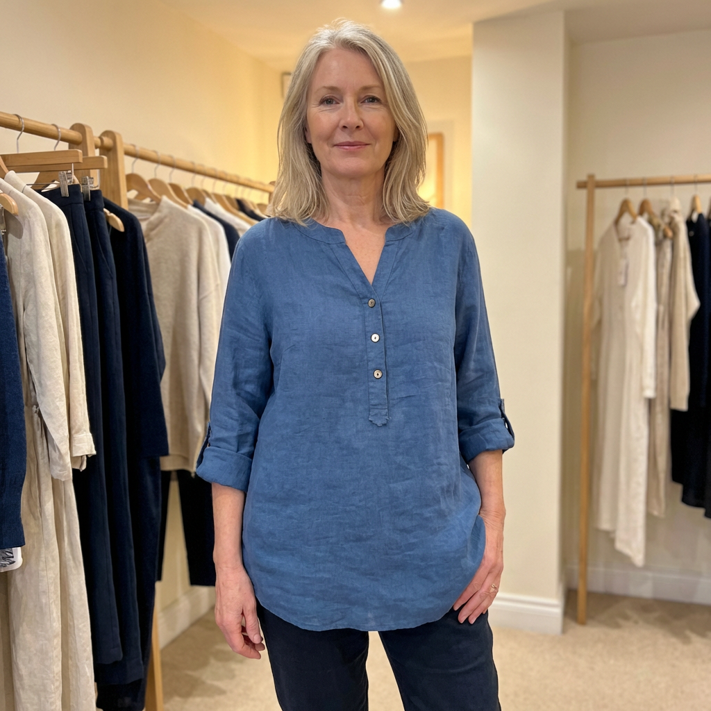 ANJA™ | Relaxed Fit Shirt | Fris & Vrij de Zomer Door