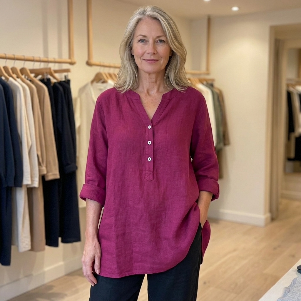 ANJA™ | Relaxed Fit Shirt | Fris & Vrij de Zomer Door