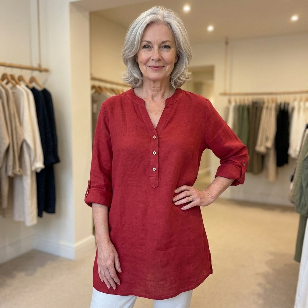 ANJA™ | Relaxed Fit Shirt | Fris & Vrij de Zomer Door
