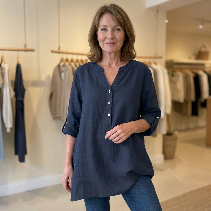 ANJA™ | Relaxed Fit Shirt | Fris & Vrij de Zomer Door