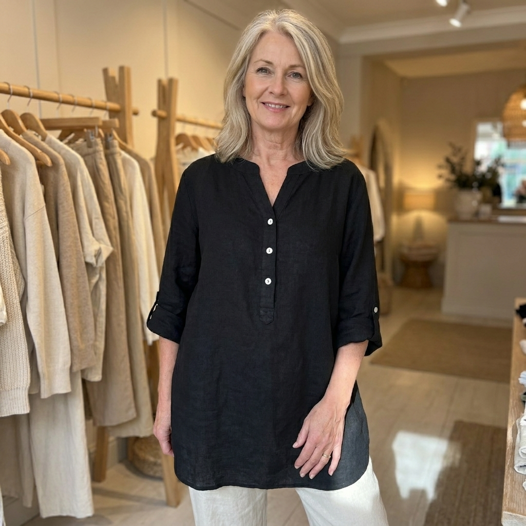ANJA™ | Relaxed Fit Shirt | Fris & Vrij de Zomer Door