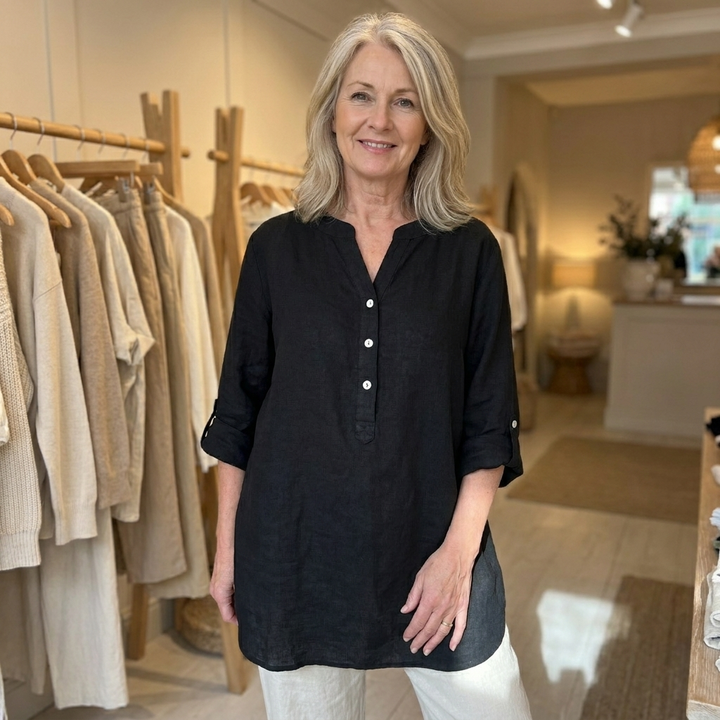 ANJA™ | Relaxed Fit Shirt | Fris & Vrij de Zomer Door