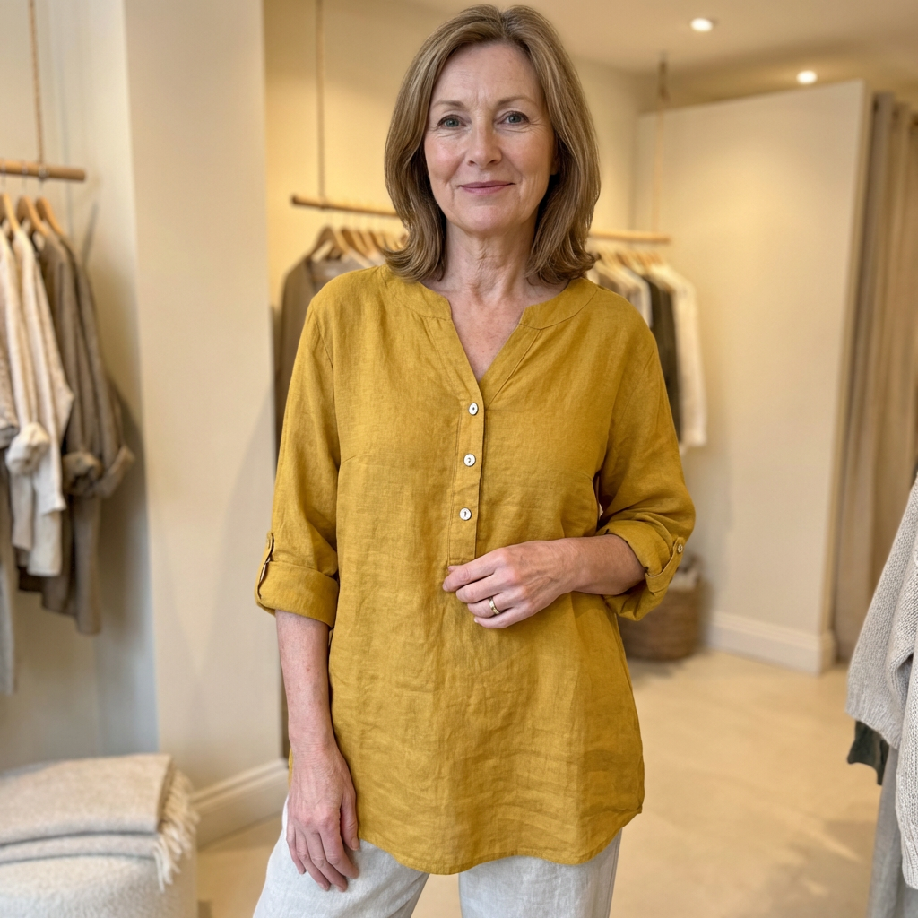 ANJA™ | Relaxed Fit Shirt | Fris & Vrij de Zomer Door