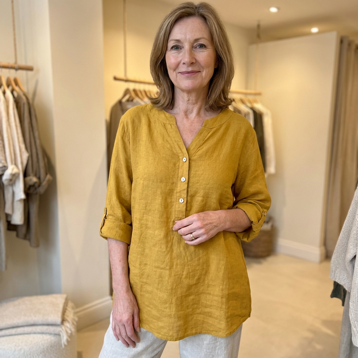 ANJA™ | Relaxed Fit Shirt | Fris & Vrij de Zomer Door