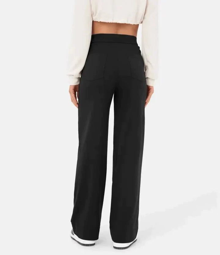 Hoge taille casual elastische broeken