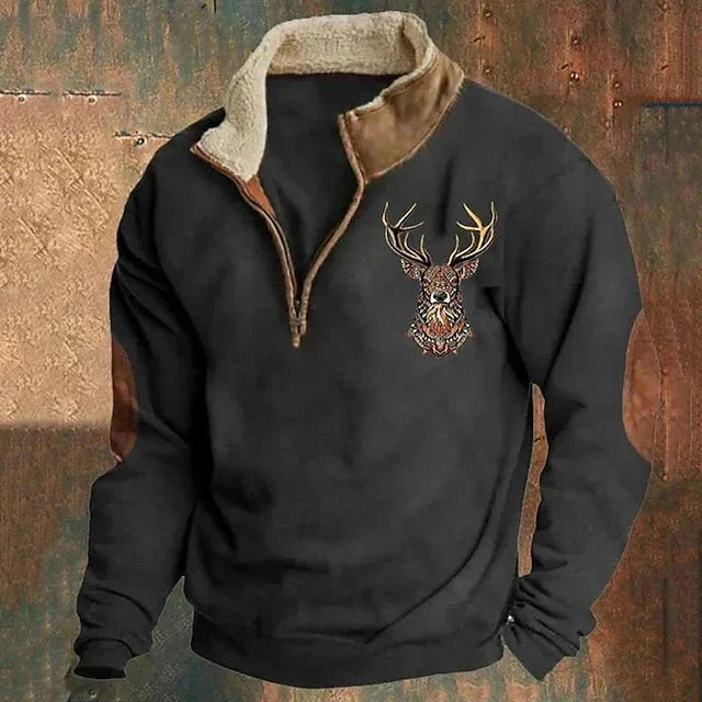 CORE | Elegante en warme pullover met ritskraag