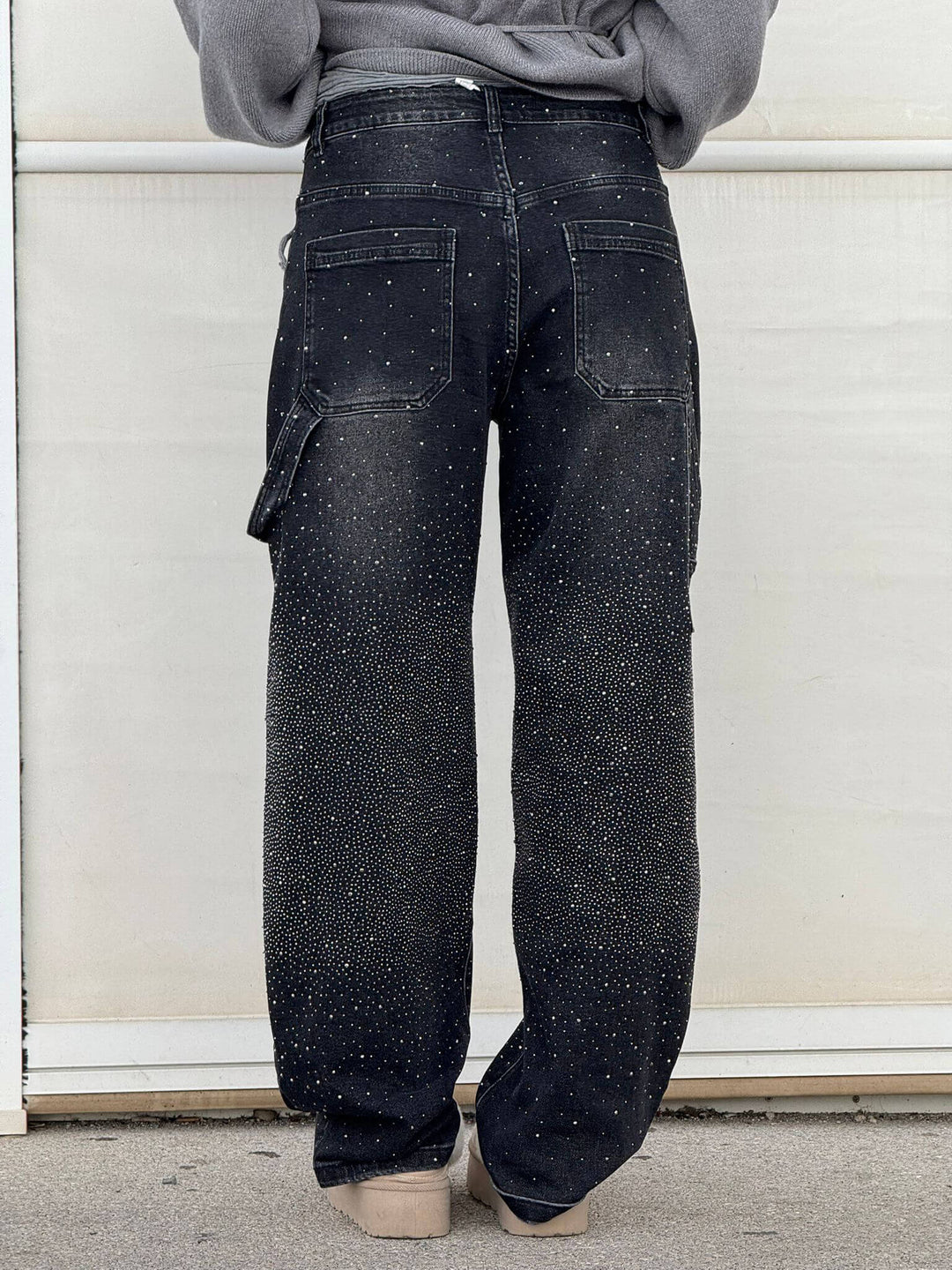 LUNO | Wijde jeans voor dames – Modecomfort met een sprankelend accent