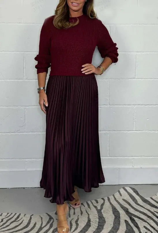 HANNA | Maxi Jurk Vrouwelijk Comfort en Elegante Stijl voor een Verfijnde Daily Look