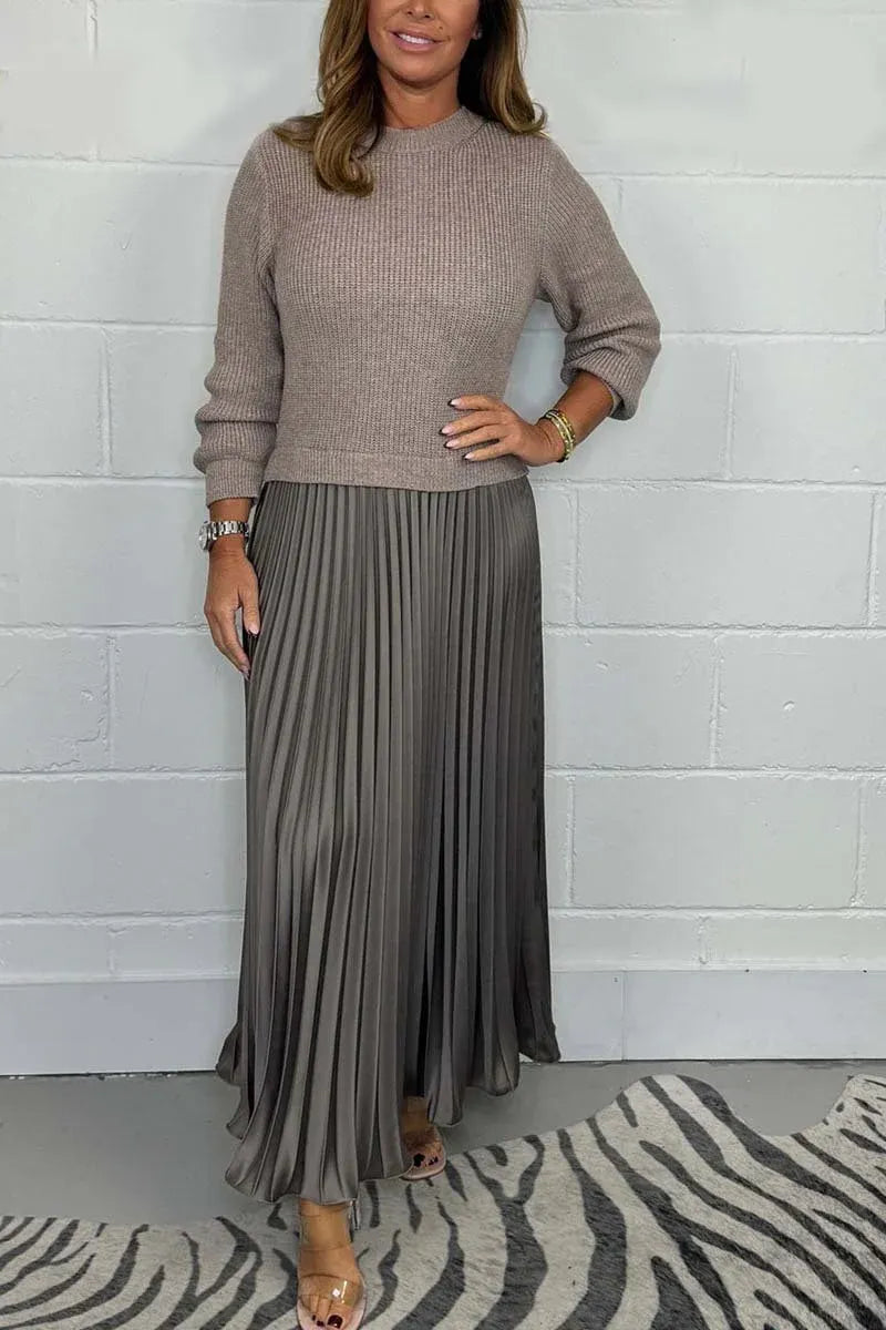HANNA | Maxi Jurk Vrouwelijk Comfort en Elegante Stijl voor een Verfijnde Daily Look