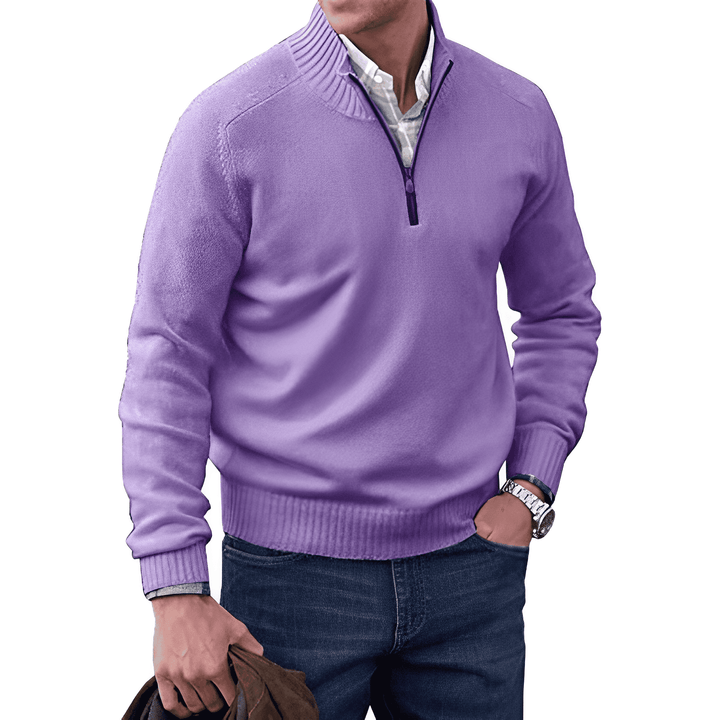 APEX | Comfortabele en elegante wintertrui met rits