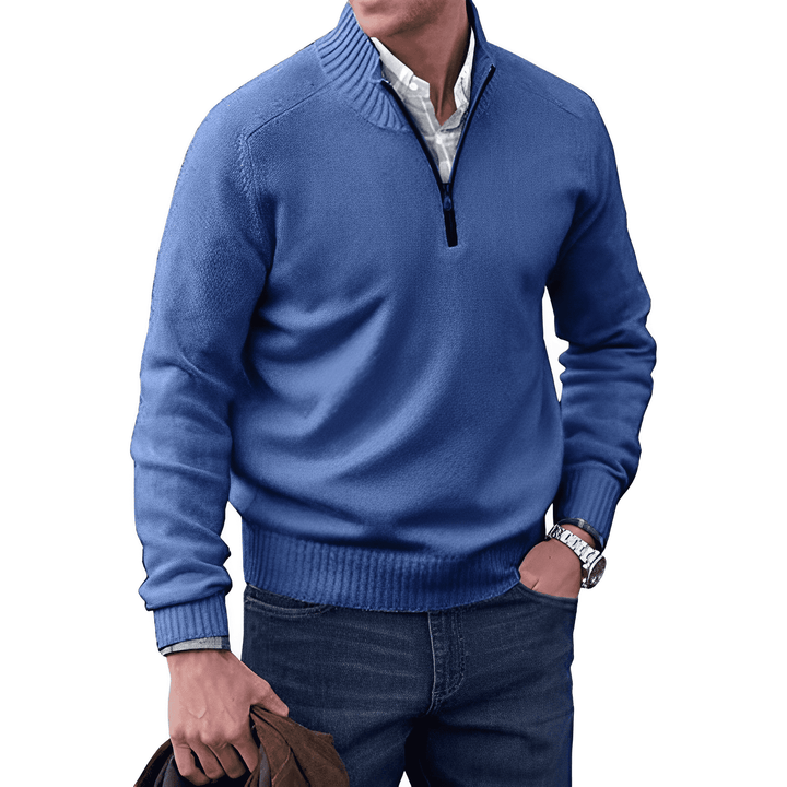 APEX | Comfortabele en elegante wintertrui met rits