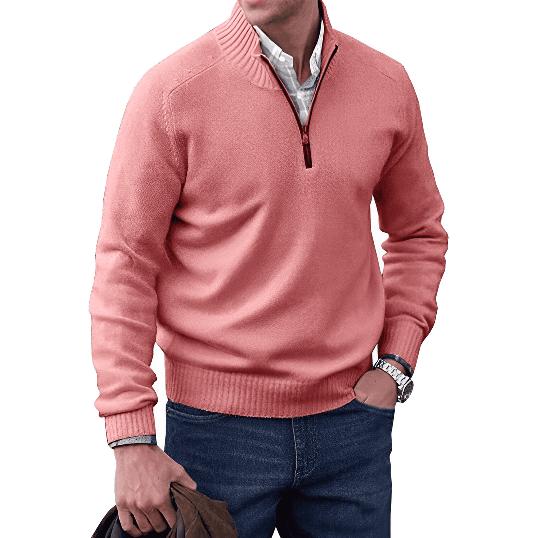 APEX | Comfortabele en elegante wintertrui met rits
