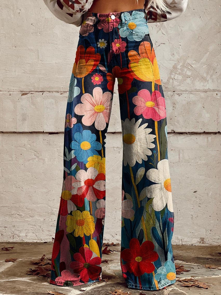 GAIA | Elegante en Moderne Bloemenbroek