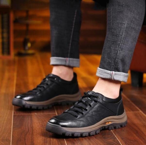 LOU | Comfortabele Herenschoenen met Antislip Grip